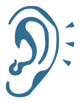 Illustration of a human ear